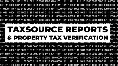 DataTree Hacks: TaxSource Reports and Property Tax Verification