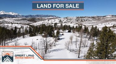 Land for sale in Forbes Park Colorado 1.72 acre Property with trees and mountains